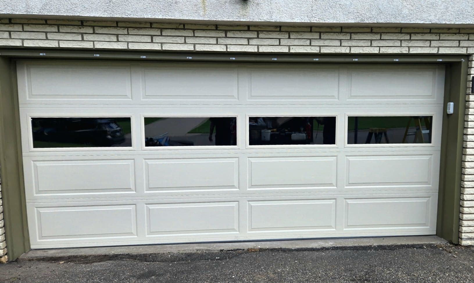 Project New Garage Door and LiftMaster Opener Installed in Saint Anthony image