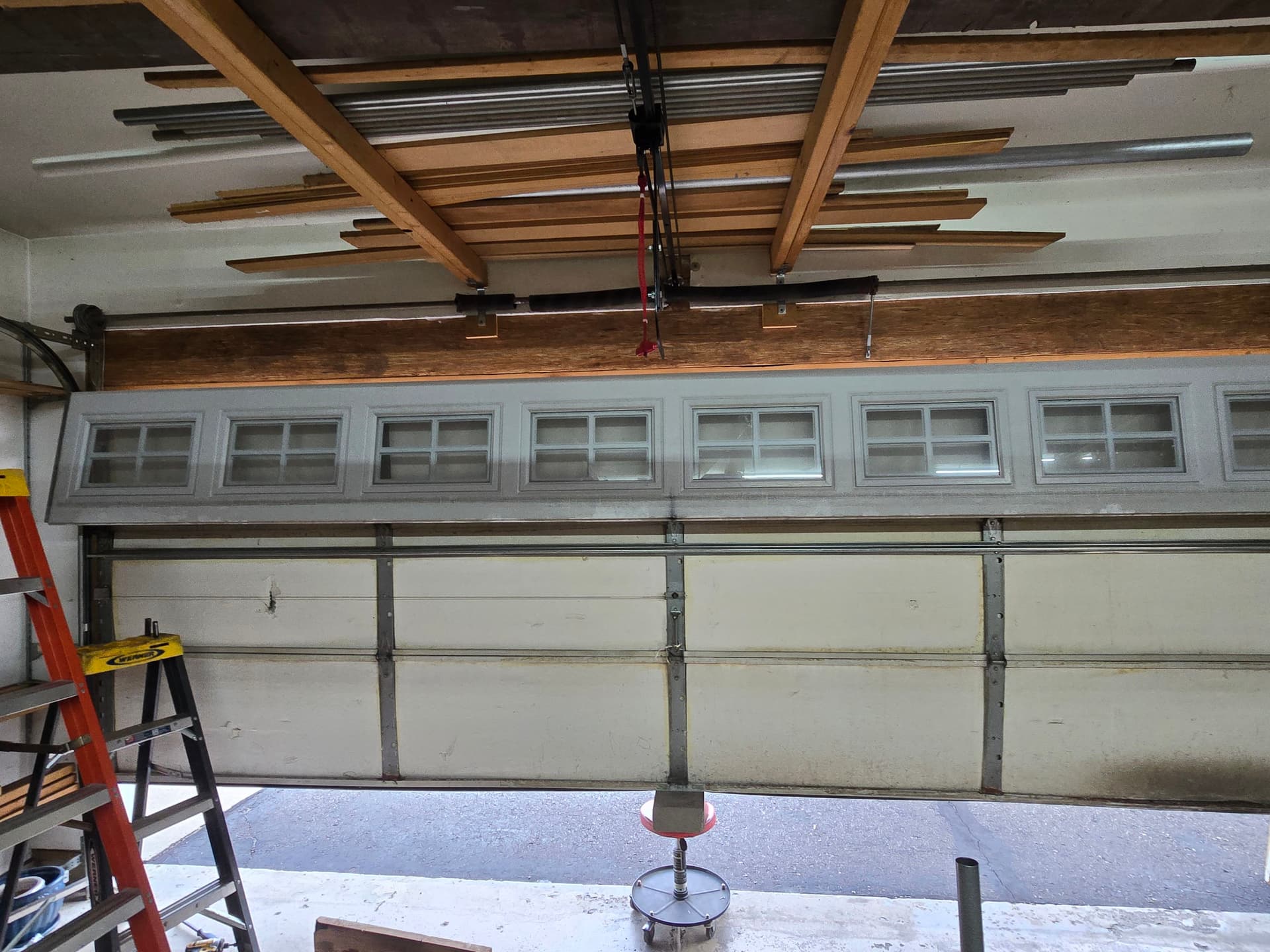 Full Garage Door Repair Done Right in Andover image