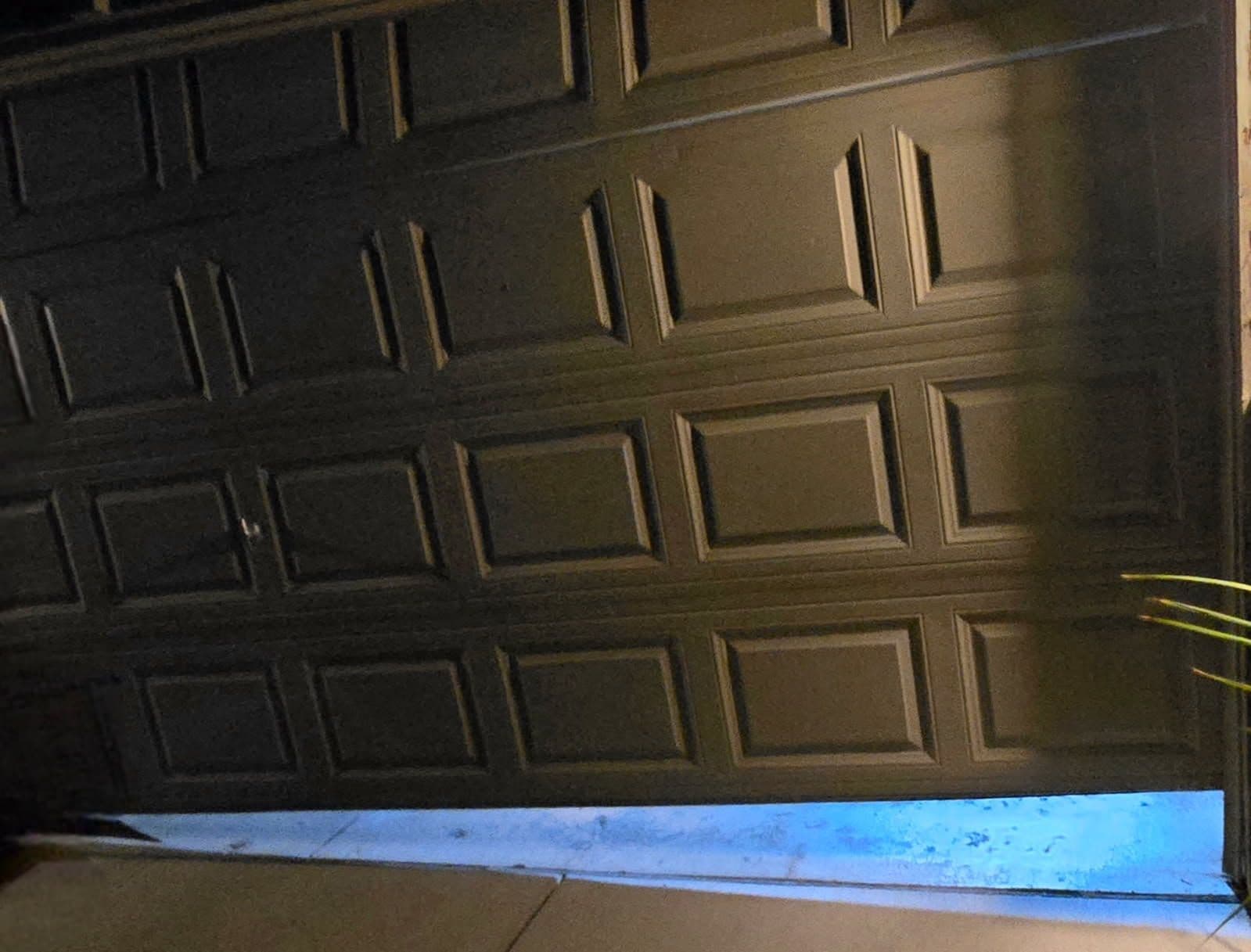 Gallery photos for Quick Solution for a Crooked Garage Door: Image #1
